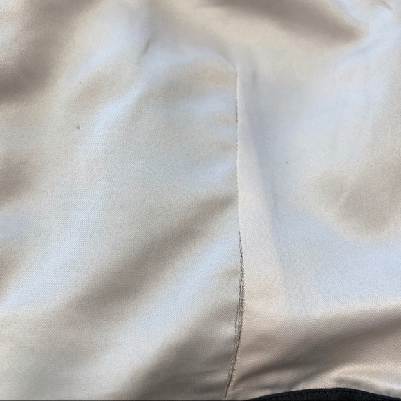 Bebe Embellished V Cut Peplum Sleeveless Black Dress Size S - Picture 11 of 12